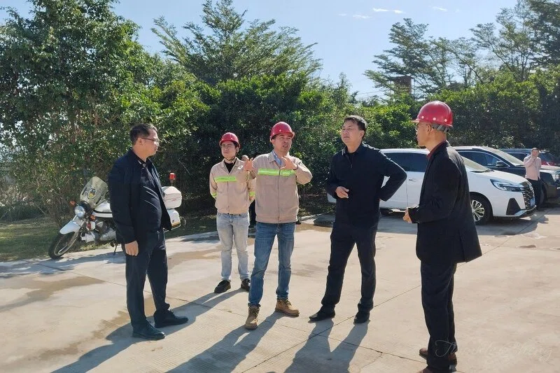 阳江市政协副主席率调研组莅临翌川调研